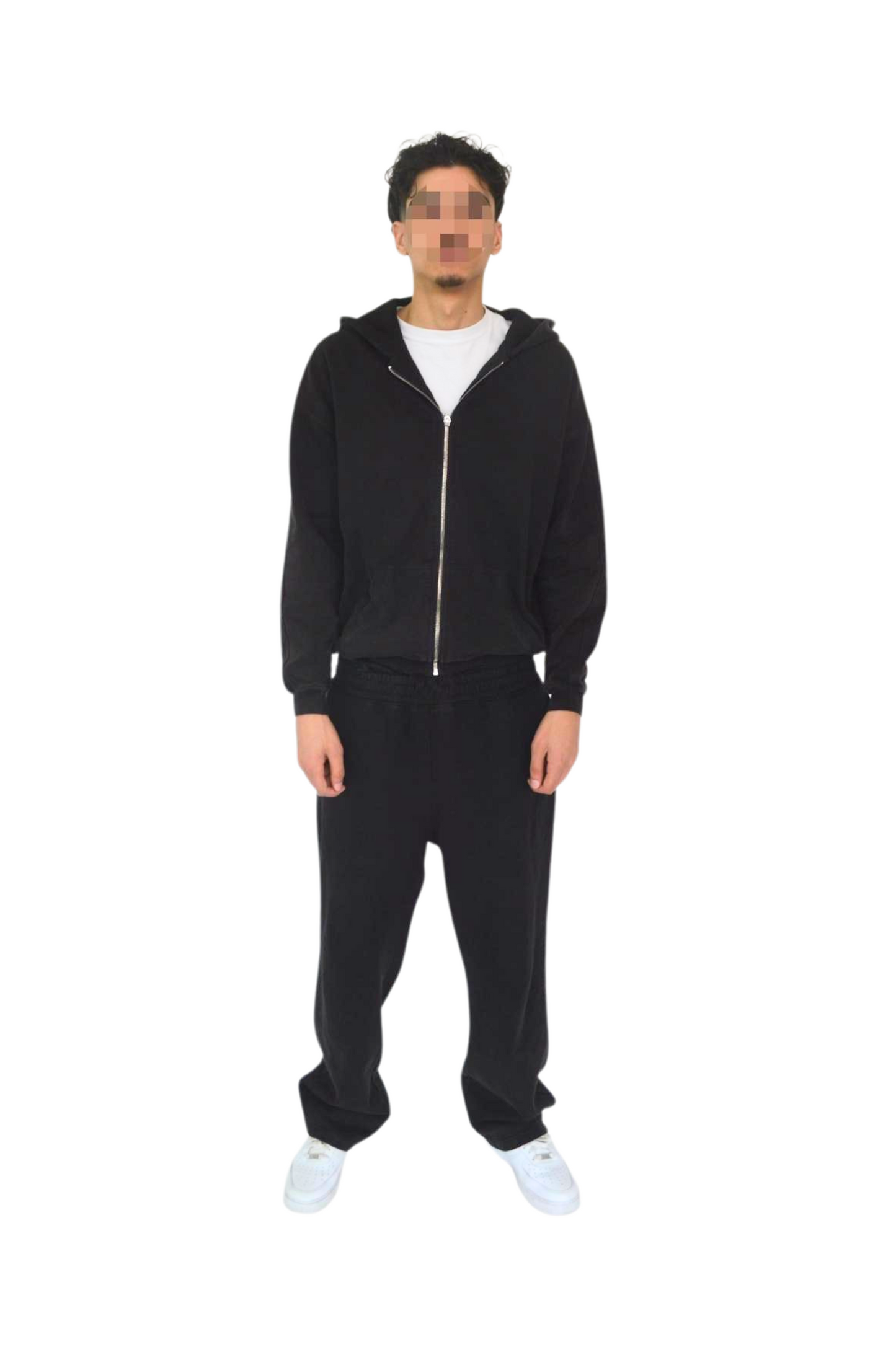 Vintage Black Washed Joggers