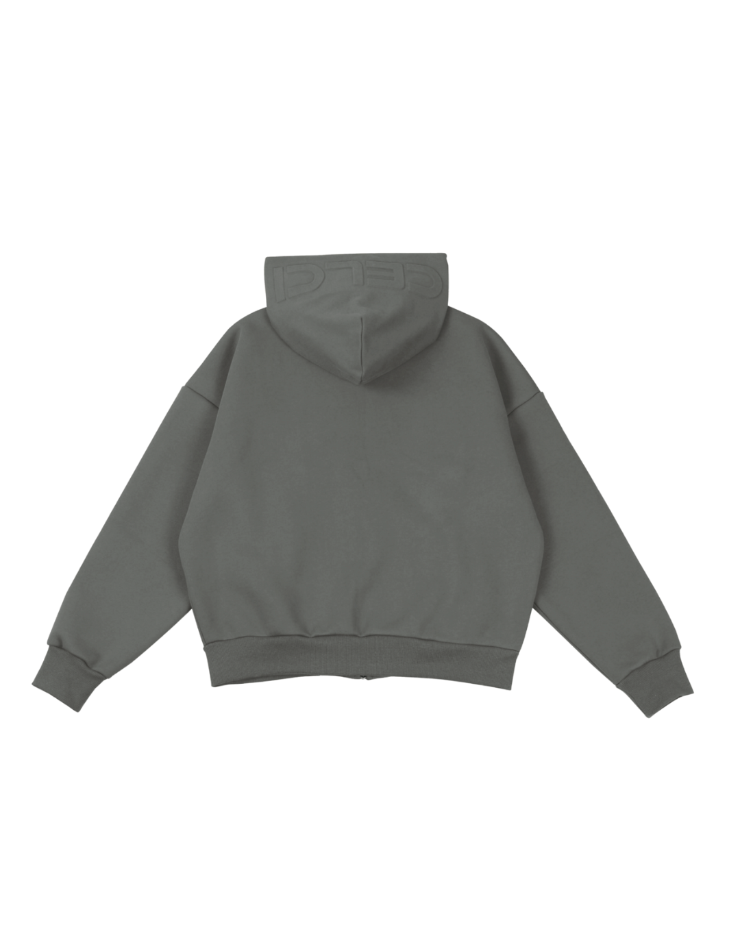 Cloud Zip Up Hoodie - Clay Grey