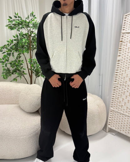 Panda Zip up Hoodie