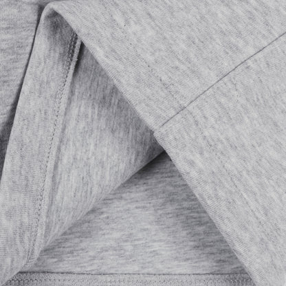 Double Waistband Shorts - Heather Grey