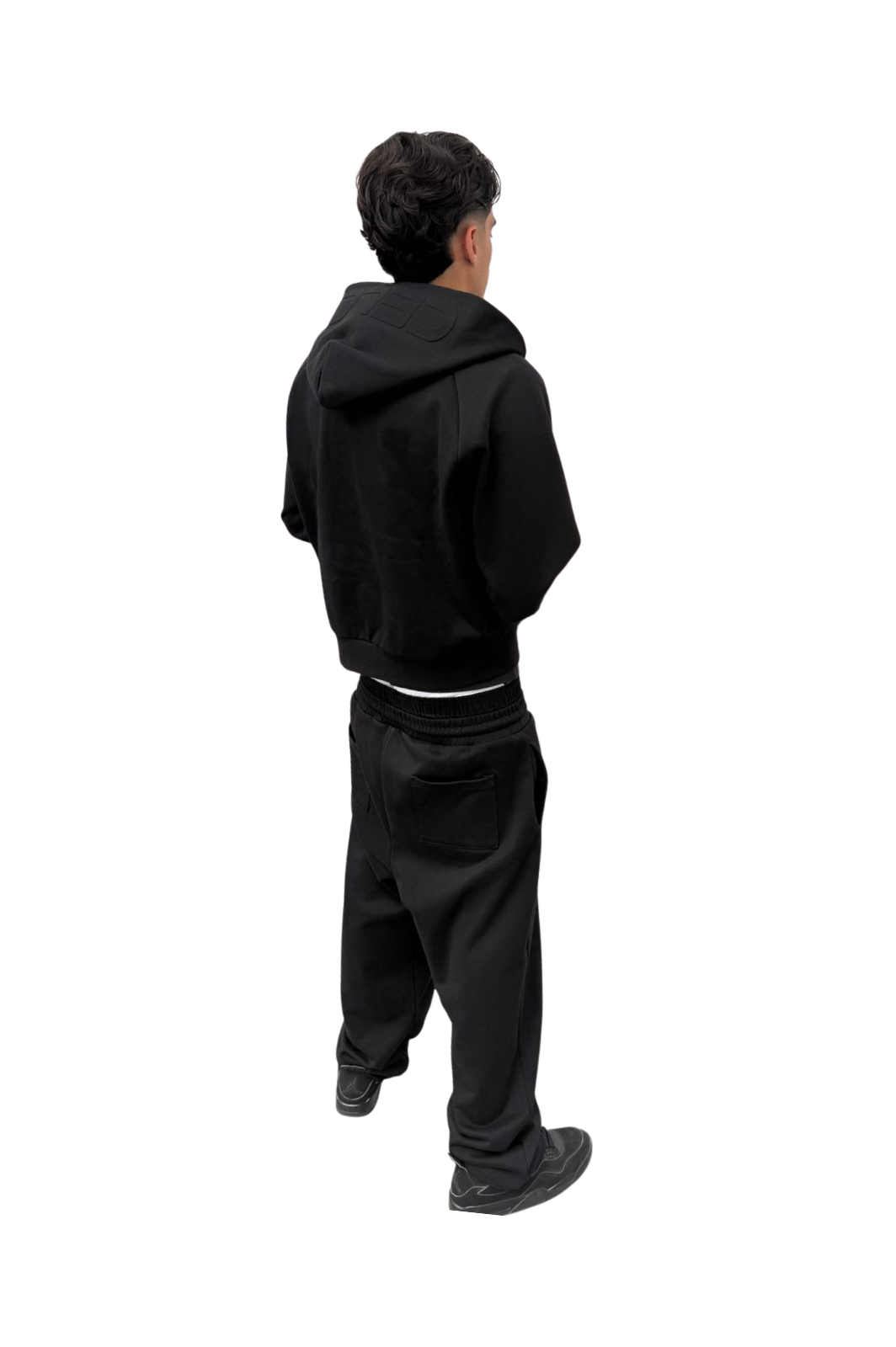 Jet Black Joggers