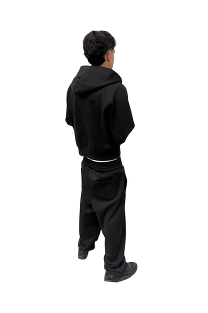 Jet Black Joggers