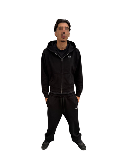 Jet Black Joggers